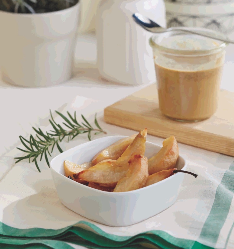 Baby Food Recipe RosemaryRoasted Pears Jenna Helwig