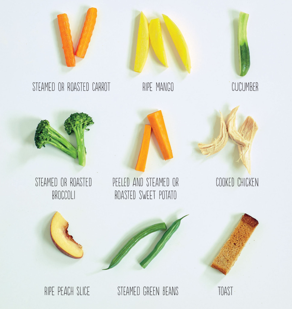  See how to cut foods for safe baby-led-Vieroitus these first foods ideas from Baby-Led Feeding #babyfood #babyfoodrecipes #babyledweaning #babyledweaningfirstfoods