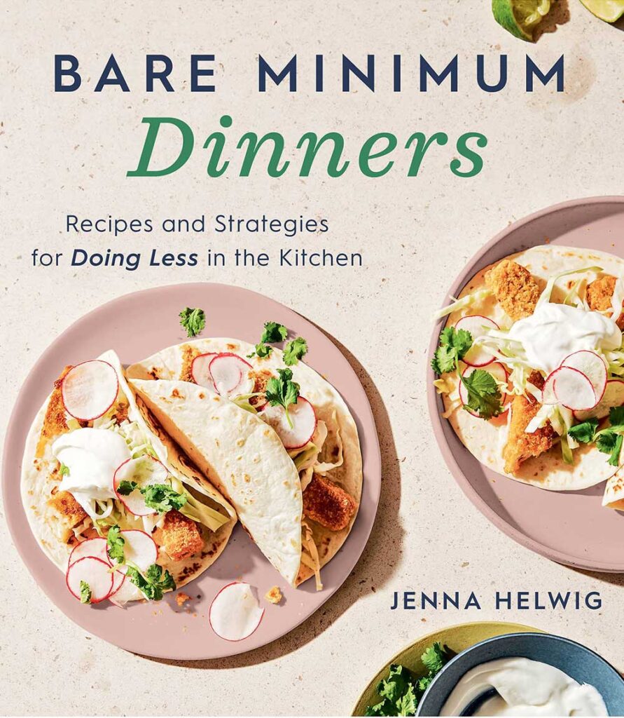 Bare Minimum Dinners cookbook cover